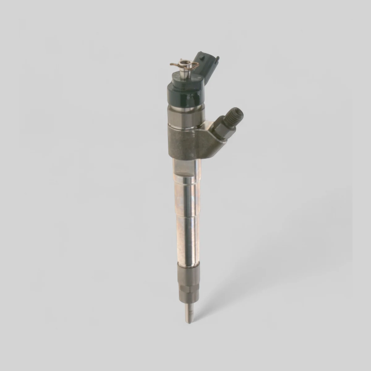 Bosch 0445120011 diesel injector standing side view
