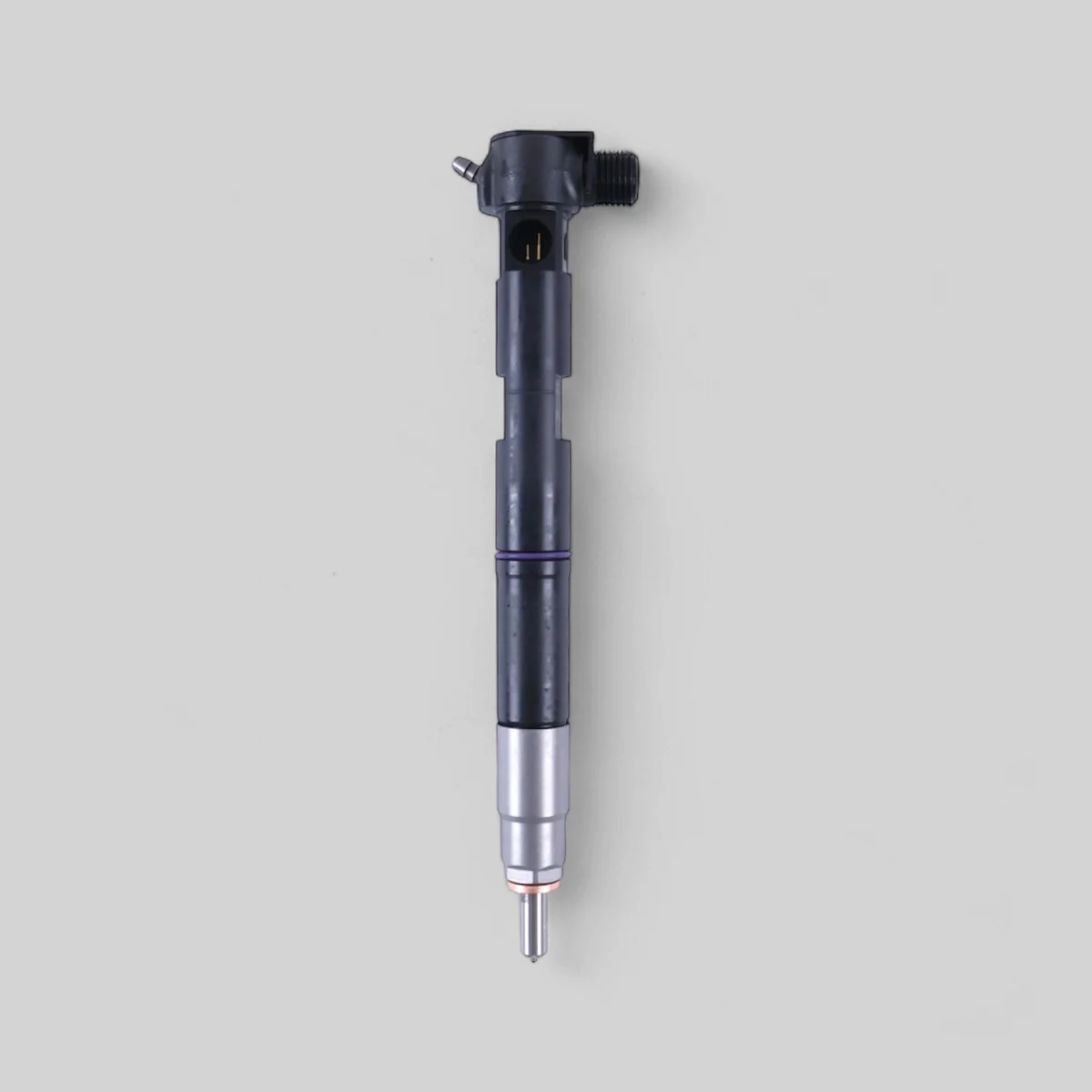 Delphi 28332705 diesel injector standing side view