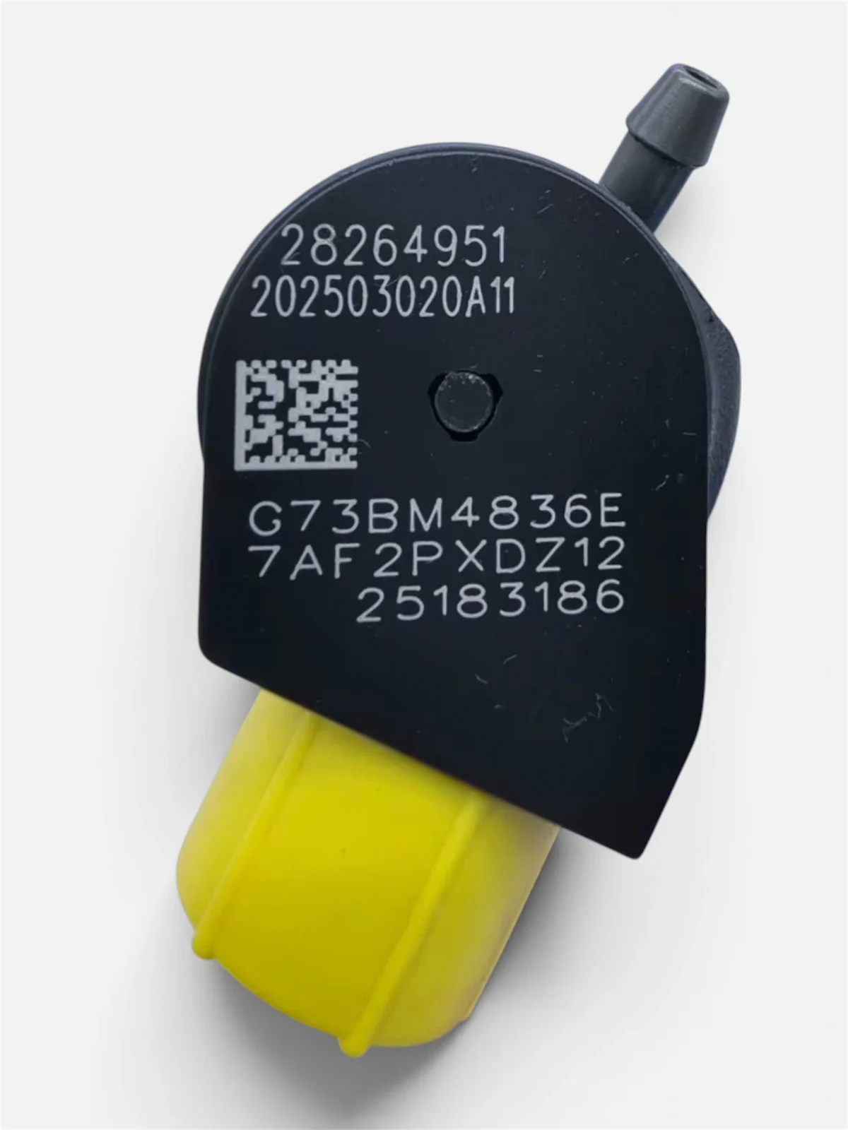 Delphi 28489548 HRD354 injector part number close-up