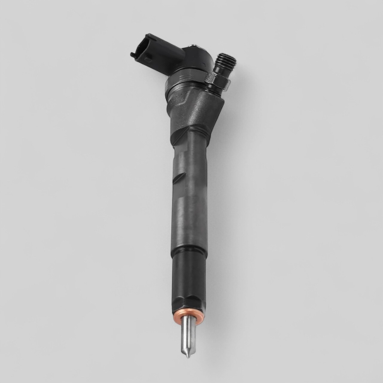 Bosch 0445110059 injector close-up showing 0445110059 part number and Bosch logo
