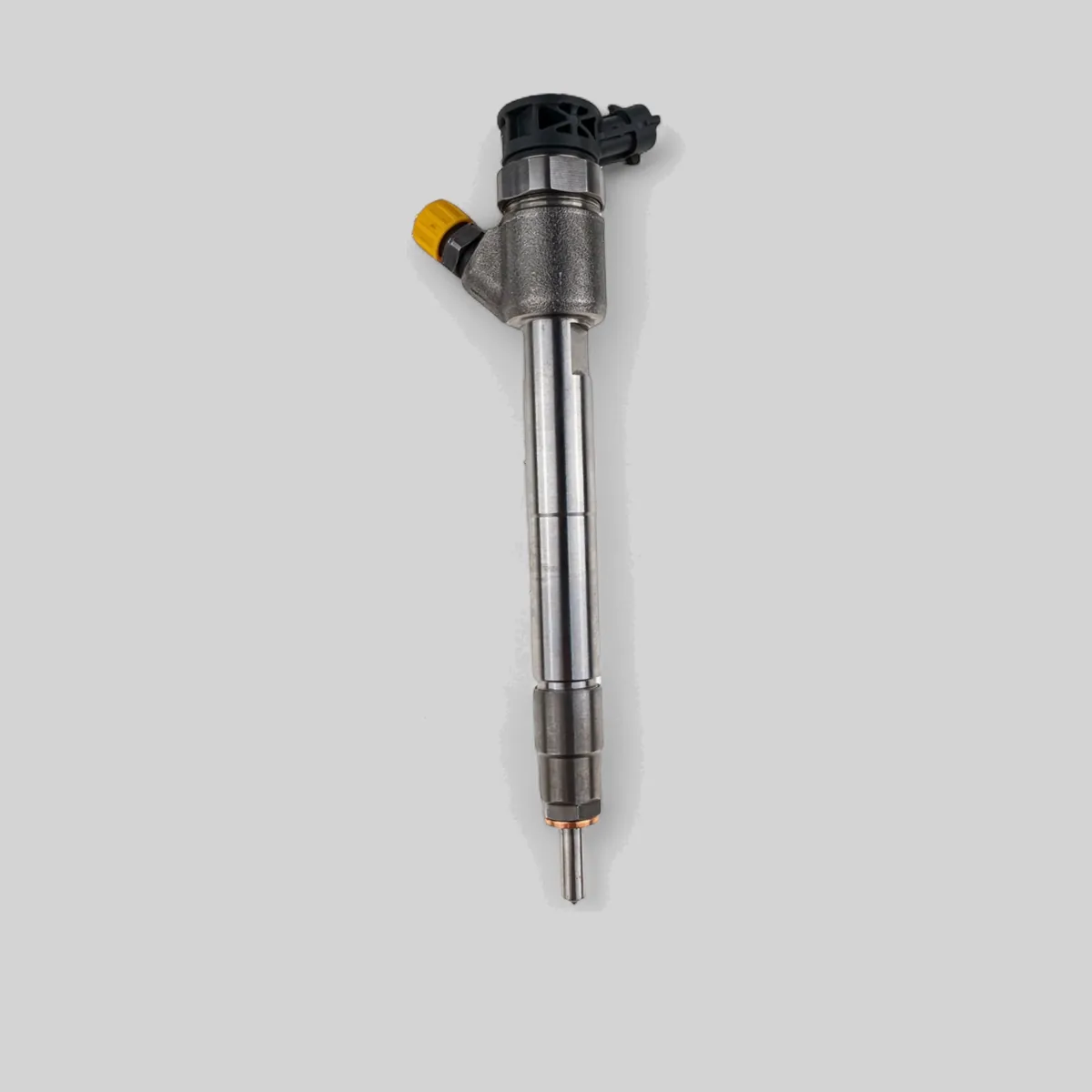 Bosch 0445110955 remanufactured common rail diesel injector for PSA/Ford 1.5 BlueHDi/EcoBlue — front view