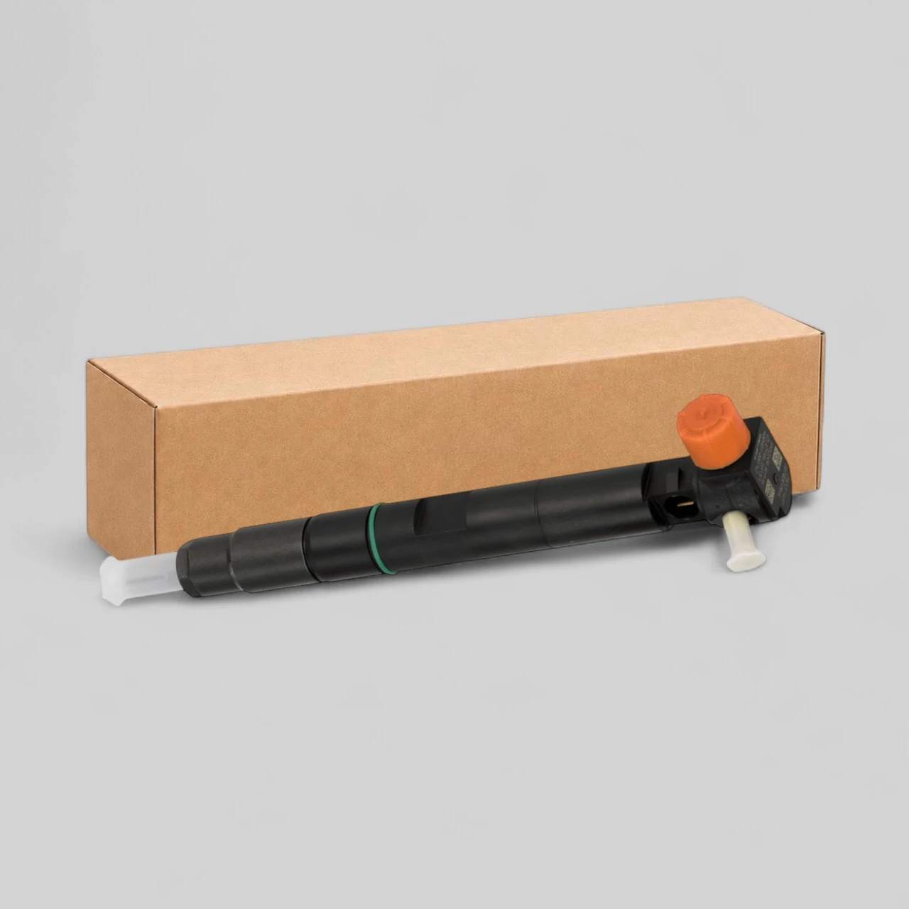 Delphi 28337917 remanufactured common-rail injector with boxed packaging for Bobcat S450–S550 skid-steer and T450–T650 track loaders