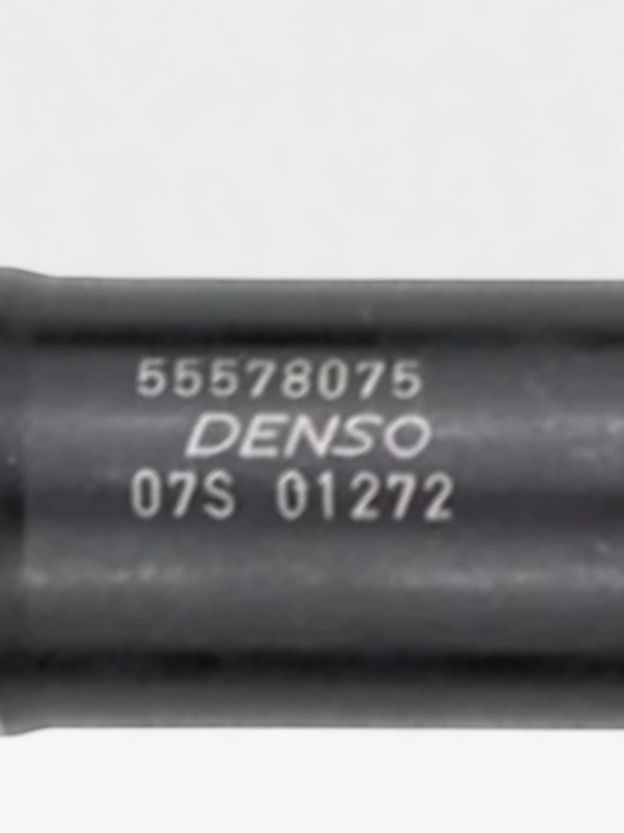 Remanufactured Denso DCRI301030 diesel injector — part number close-up