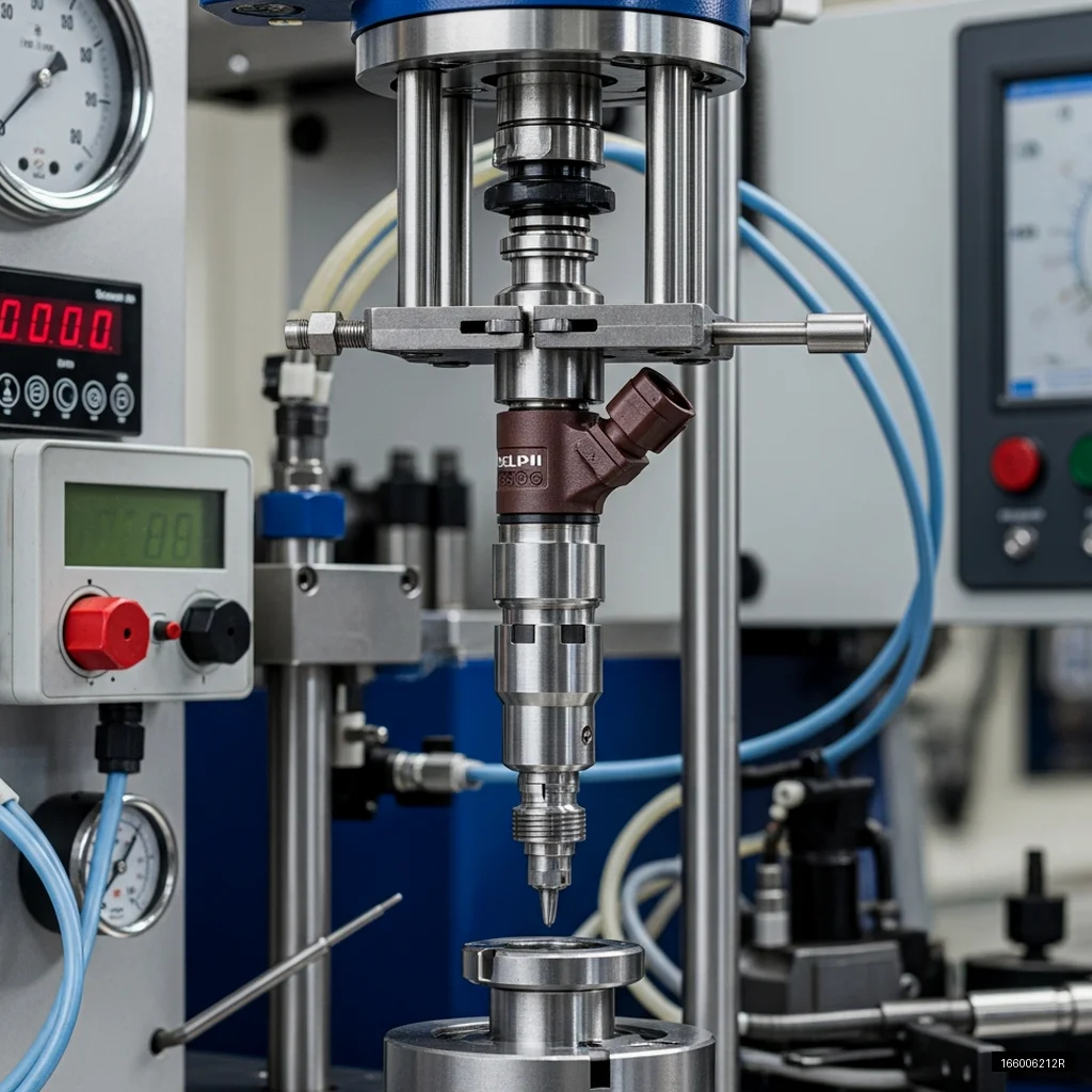 166006212r injector testing bench