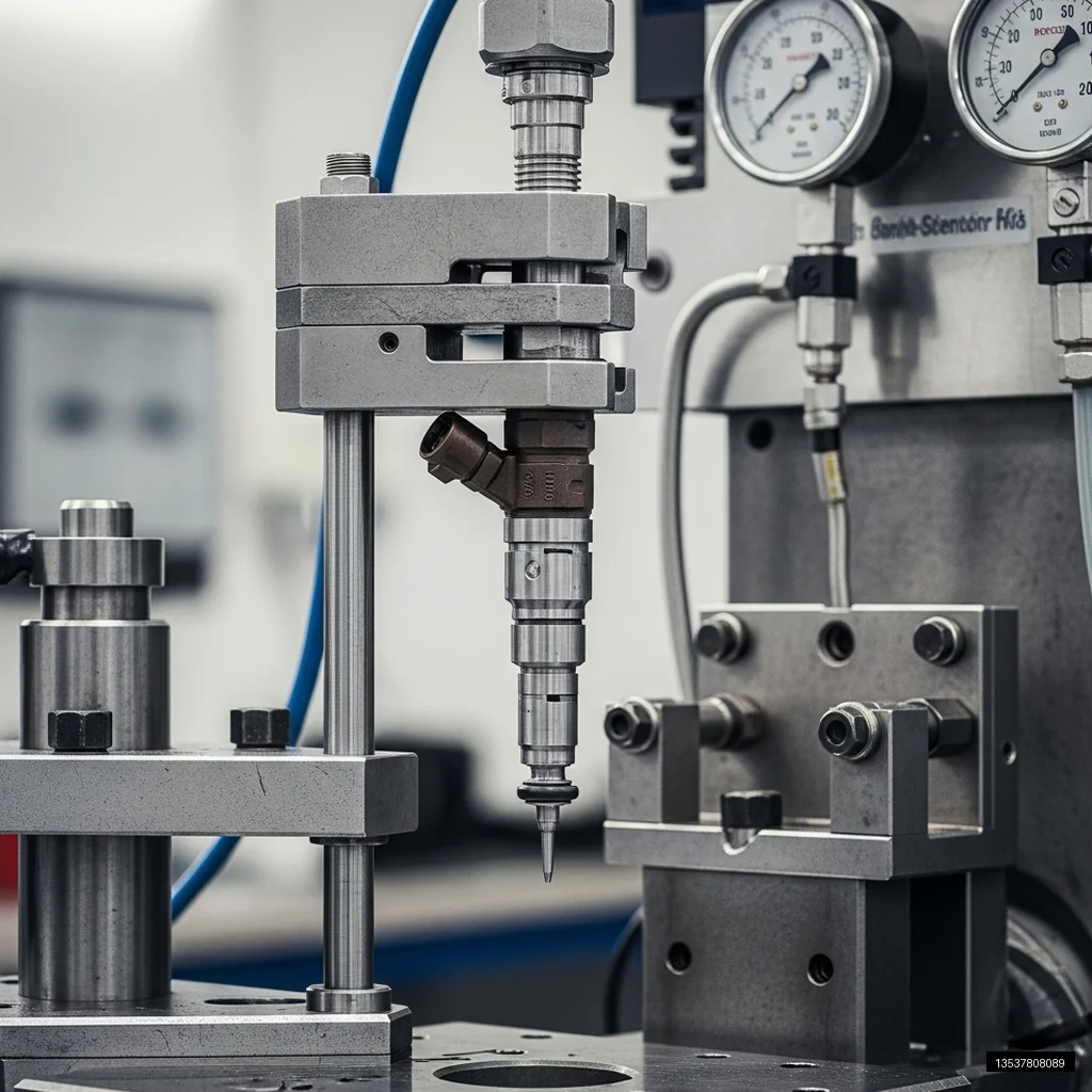 13537808089 injector testing bench