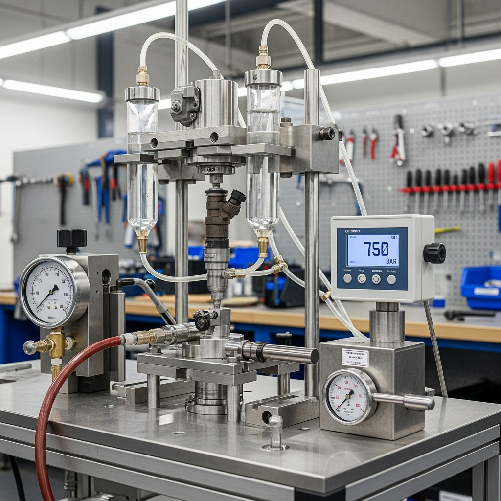 13538576298 injector testing bench