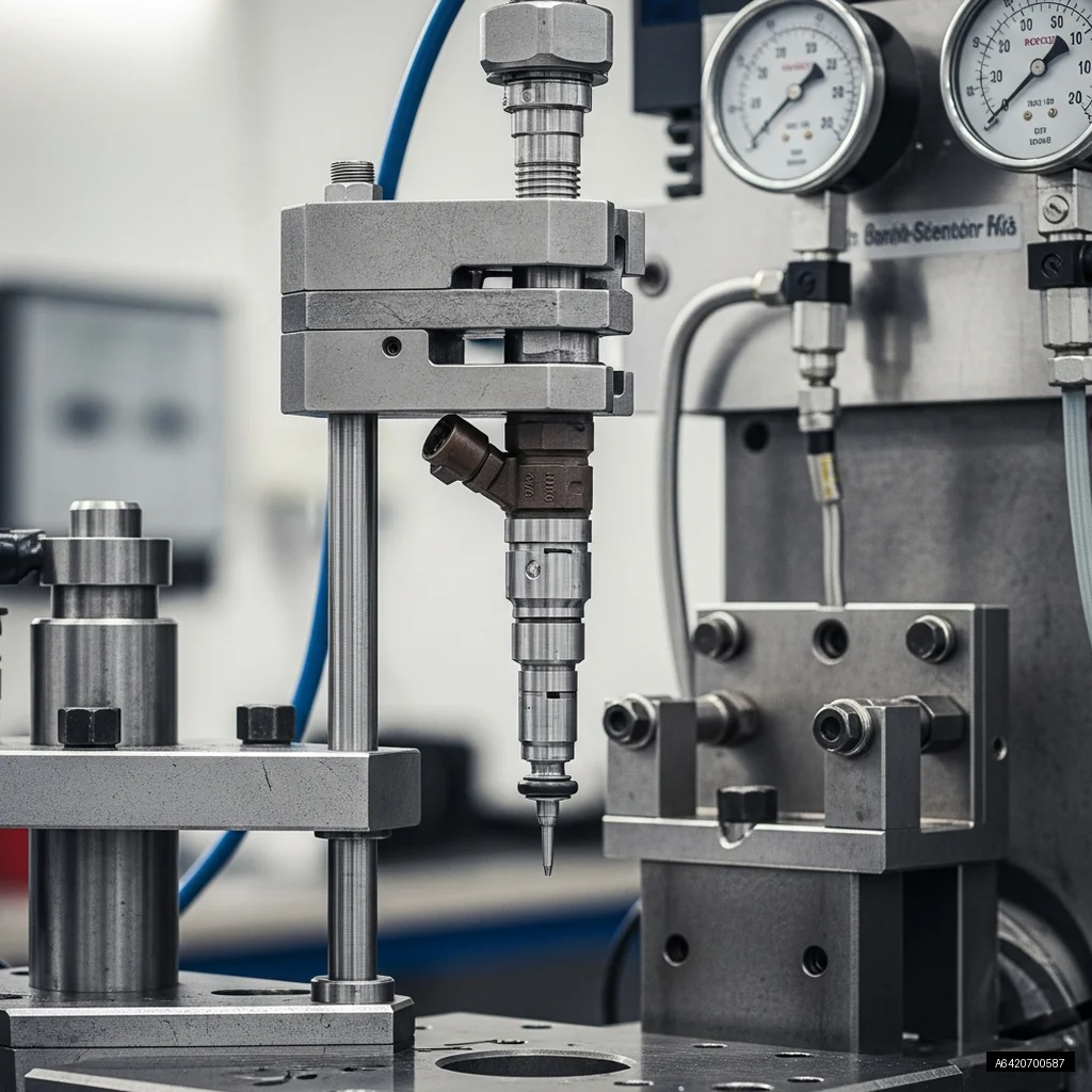 a6420700587 injector testing bench