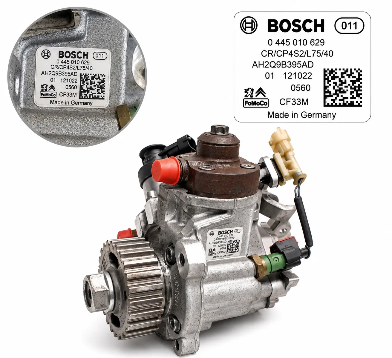 Bosch 0445010629 remanufactured diesel fuel pump