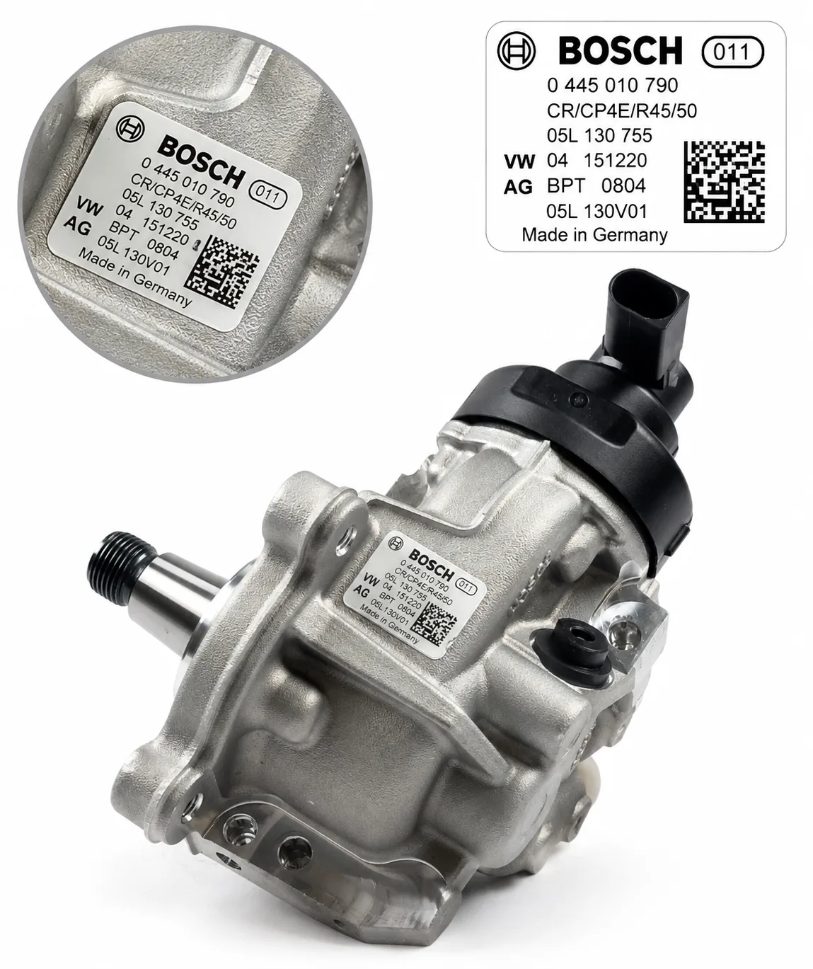 Bosch 0445010789 remanufactured diesel fuel pump