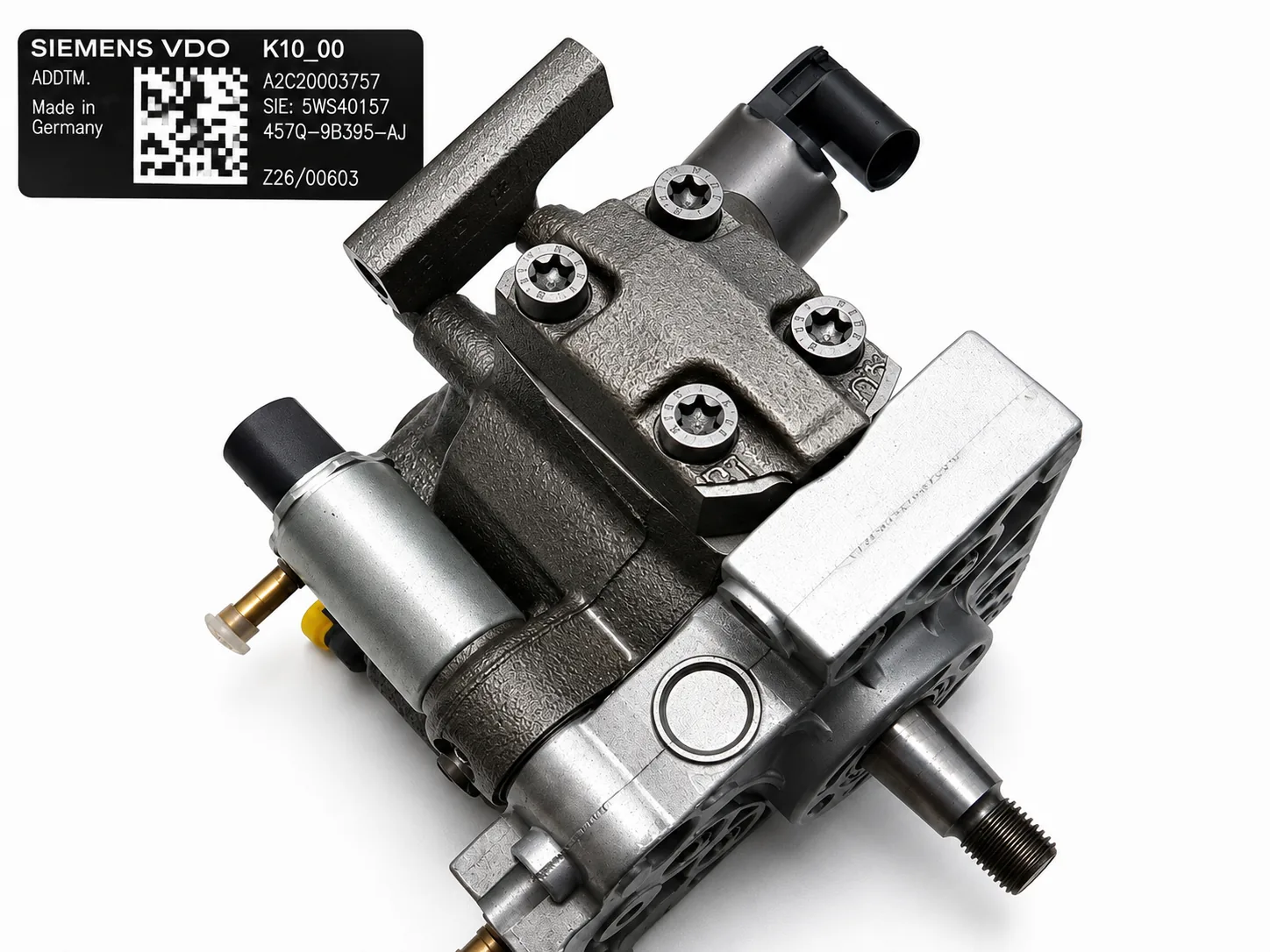 VDO/Siemens 5WS40157 remanufactured diesel fuel pump