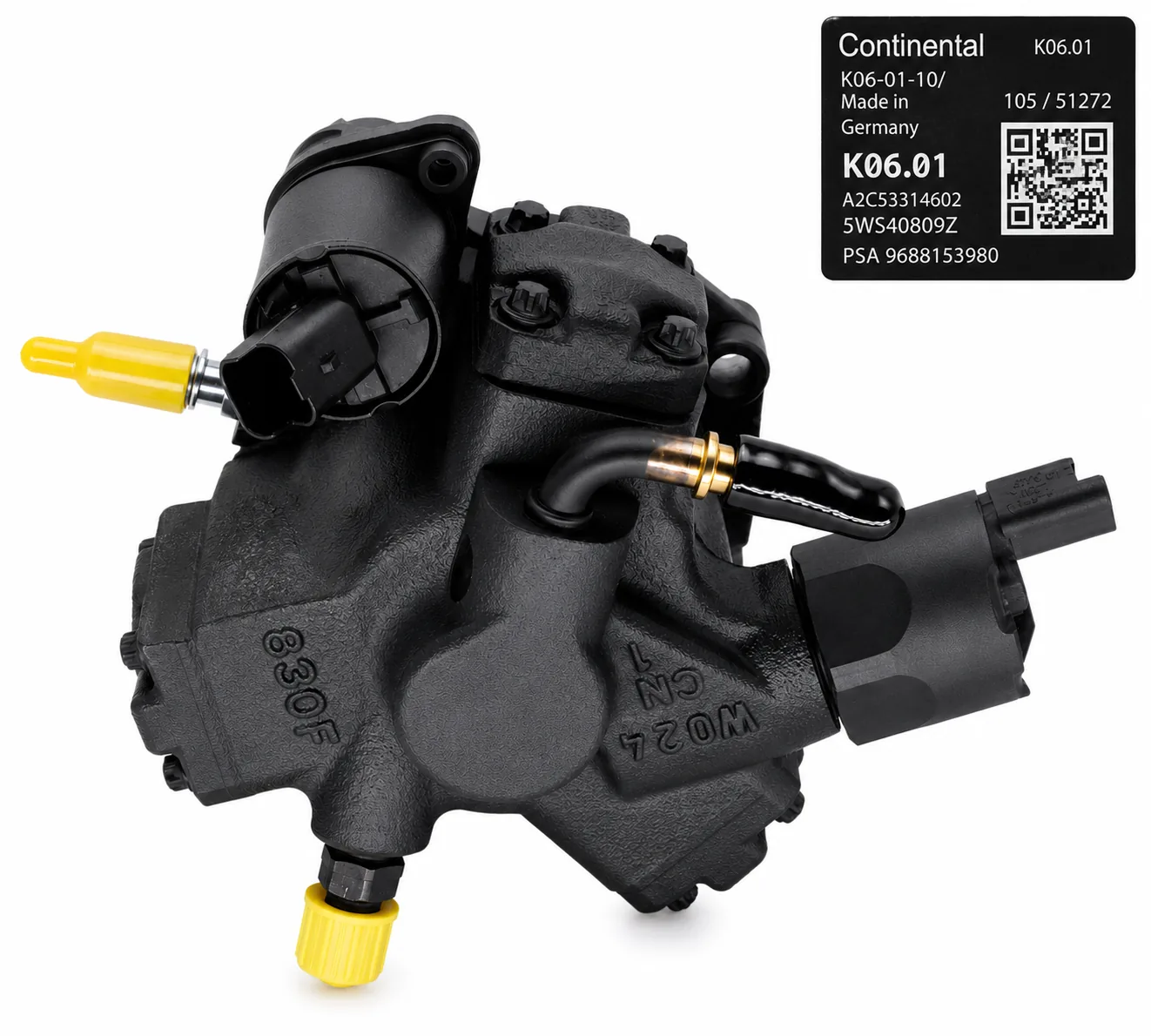 VDO/Siemens 5WS40809Z remanufactured diesel fuel pump