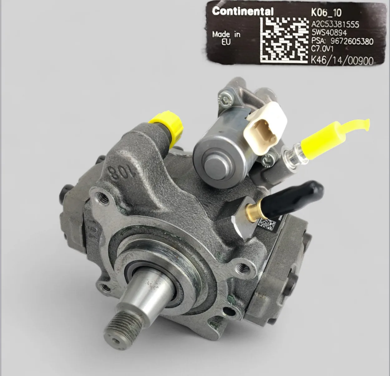 VDO/Siemens 5WS40894 remanufactured diesel fuel pump