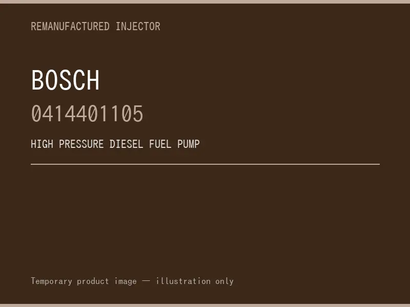 Bosch 0414401105 high pressure fuel pump listing
