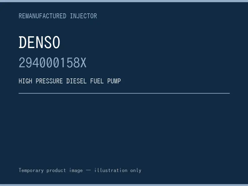 Denso 294000158X high pressure fuel pump listing