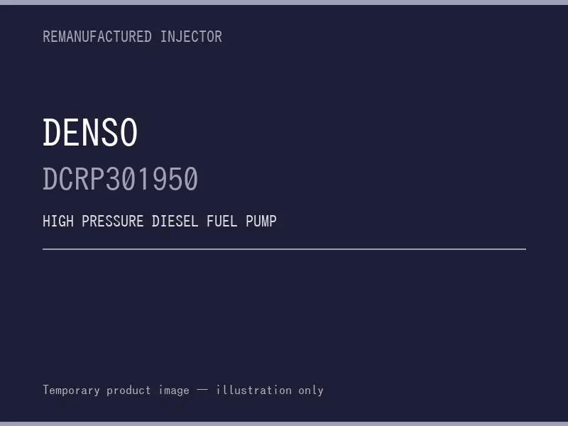 Denso DCRP301950 high pressure fuel pump listing