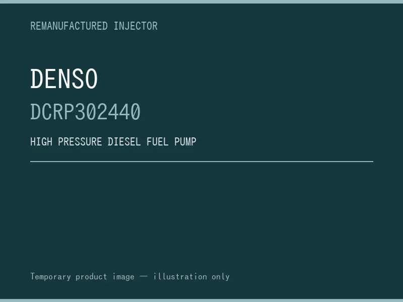Denso DCRP302440 high pressure fuel pump listing