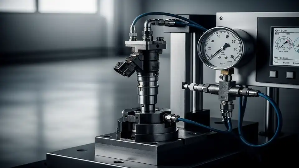 Diesel injector remanufacturing process — 3D walkthrough